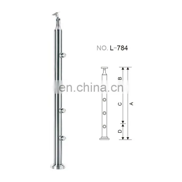 Sonlam Stainless Steel Handrail Post photo-6