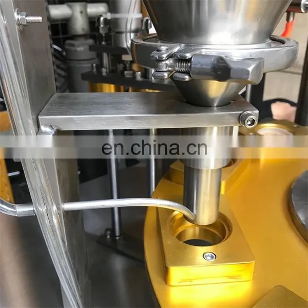 Rotary Coffee Capsule k Cup Filling Sealing Small Machine Price photo-3
