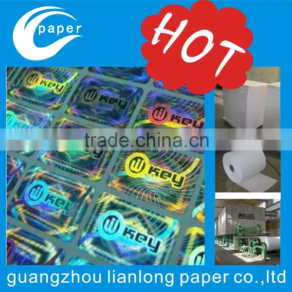 Custom Anti-Counterfeit Glossy Varnish Various Color Different Material Sheet Packing Self Adhesive Hologram Sticker photo-2
