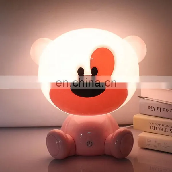2020 Wholesale Newest Creative Animal Lamps Kid 3d Led Night Light for Bedroom photo-3