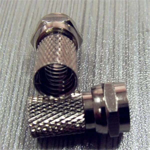 Straight RF Coaxial Plug/Male F Connector for Rg58/179 Cable photo-4