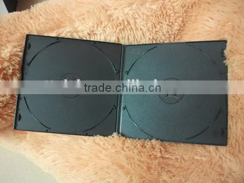 Mini Dvd Case 5mm Short Black Double Dvd Box Quality Choice photo-3