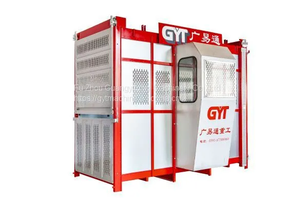 Sc200/200 Construction Elevator 2t/2t Double Cages Building Hoist