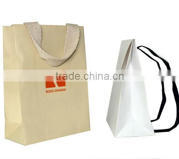 Cheap Kraft Brown Paper Bags With Handles photo-5