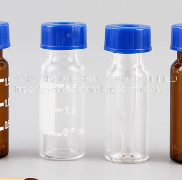 Chromatographic Sampling Bottle Sampling Bottle Reagent Lining Melt Bottoming Bottle Brown Clear Glass Inner Intubation Sample Bottle photo-4