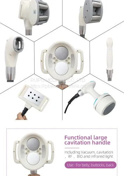 Portable Vacuum Cavi RF 3 in 1 Function Liposuction Slimming Skin Care Beauty Device photo-4