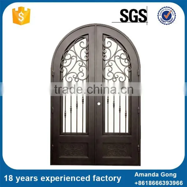 Rational Construction Single Wrought Iron Gates Doors photo-6