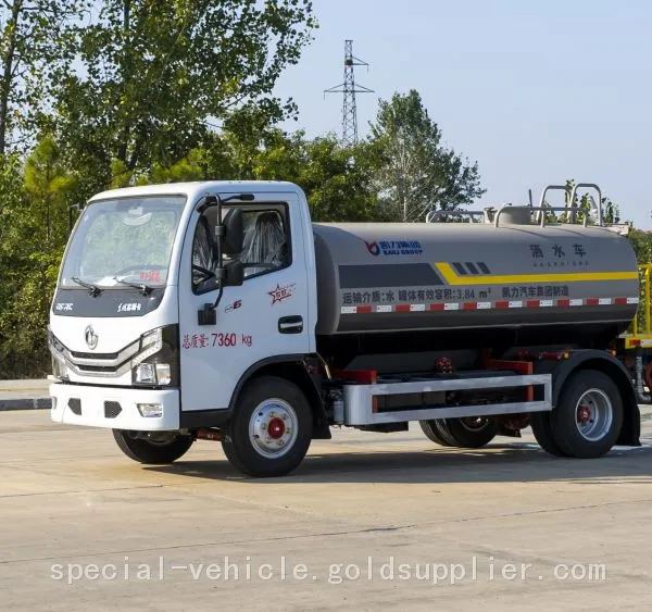 Environmental Spray Dust Removal Vehicle Multi-functional Road Cleaning Greening Water Spreader photo-3