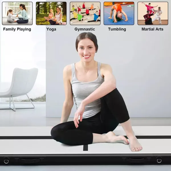 Air Track Inflatable Gymnastics Tumbling Mat 16.4Feet With Air Pump photo-3