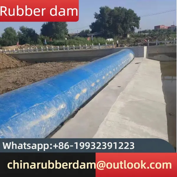 Rubber Dam, Inflatable Flood Control Dam for River Channel, Damaged Maintenance, Installation and Construction photo-4