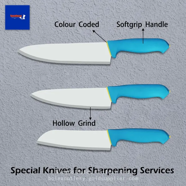 Kitchen Catering Knife Sets Cook Chef Knives Professional Foodservice Utensils Produced by BOLEX CUTLERY photo-3