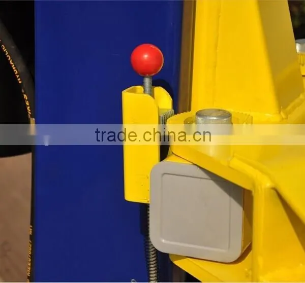 4.0T Double-cylinde Hydraulic Clear Floor Two Post Car Hoist photo-4
