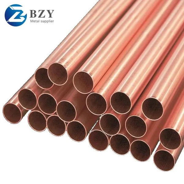 High Purity Copper Pipe 99.9% for AC/Refrigeration (C11000/C10200) photo-2