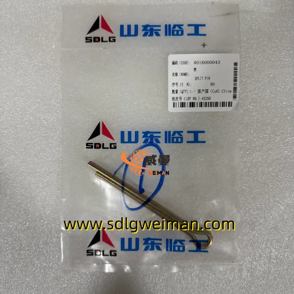 SDLG 4016000043 Split Pin For SDLG LG952 Wheel Loader photo-2