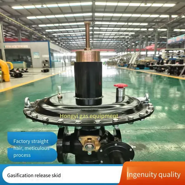 Cng Pressure Reduction Skid, Natural Gas Pressure Regulation and Metering Device, Gas Pressure Regulation Cabinet, Uninterrupted Gas Supply Metering Cabinet, Hongyi Technology photo-4