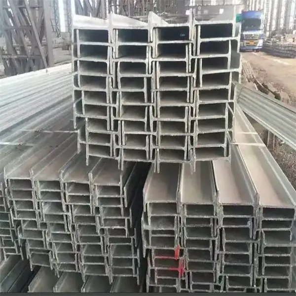Hot Dipped Galvanized I Beam Anti Corrosion Steel I Beam For Outdoor Platform Structure photo-3