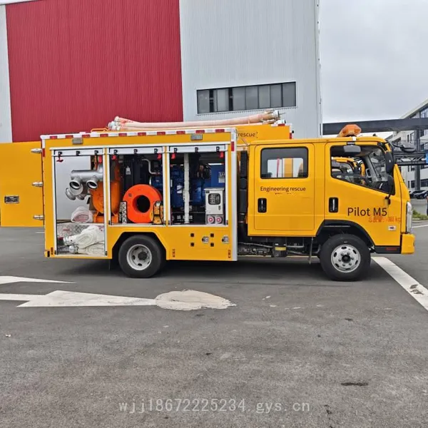 Emergency Rescue Vehicle and Emergency Drainage Vehicle Specifications and Models, Can be Equipped With Self-priming Centrifugal Pumps and Portable Submersible Pumps photo-3