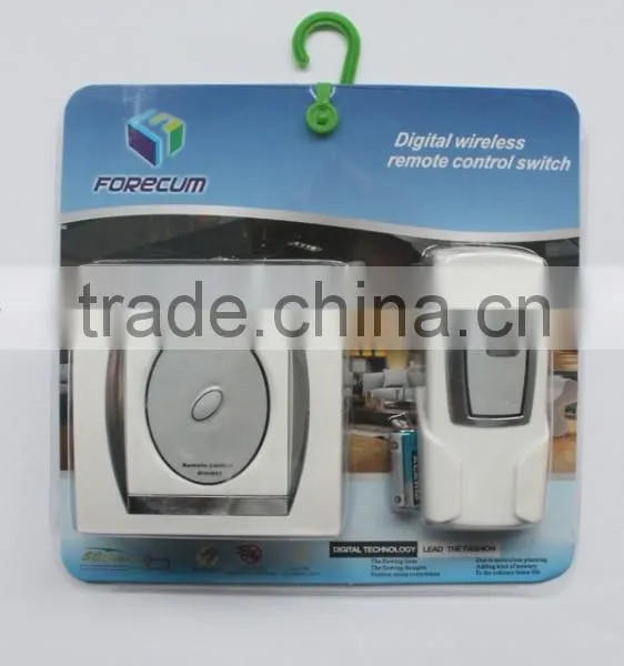 2015 New Arrival Wall Digital Wireless 1-Channel Remote Control Switch Power photo-6