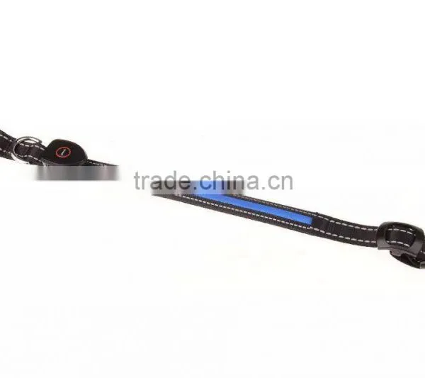 Peach Shape Rechargeable LED Light USB Dog Collar Rechargeable Recycling Pet Collars With USB Cable photo-3
