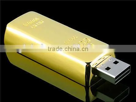 100% Real Capacity Gold Bar USB Thumb Drive 4-64GB photo-3