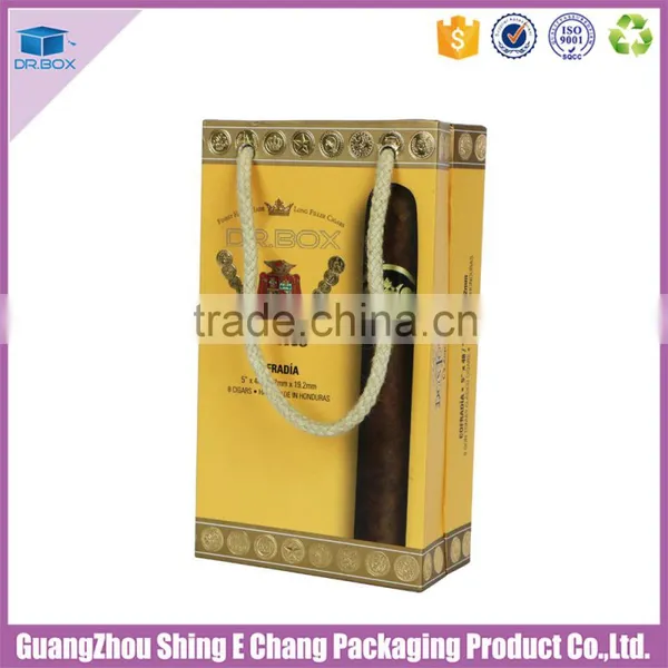 2016 Cheap Custom Cotton Handle Kraft Paper Box photo-2