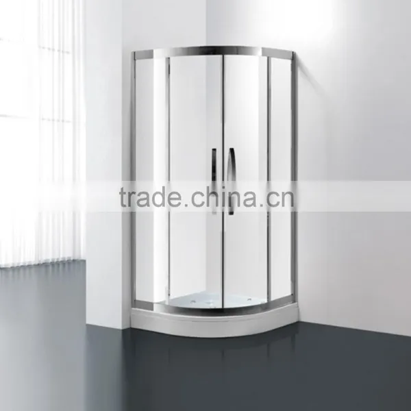 New Arrival Fancy Glass Shower Enclosure With Marble Trim photo-4