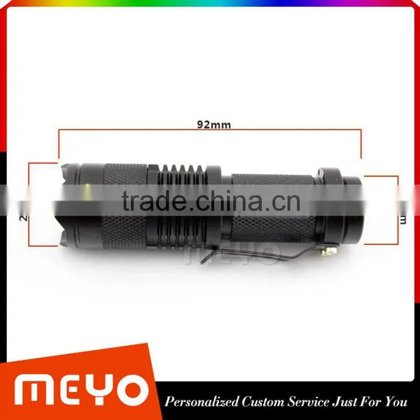 Customize Painting Military Grade Tactical WaterProof Flashlight LED photo-3