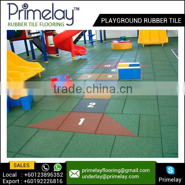Different Thickness Flooring Tiles | Playground Outdoor Rubber Flooring photo-3