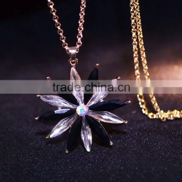 Hot Cheap Wholesale Manufacturers,Gold Jewellery Hot Sale Flower Necklace/Earrings photo-4