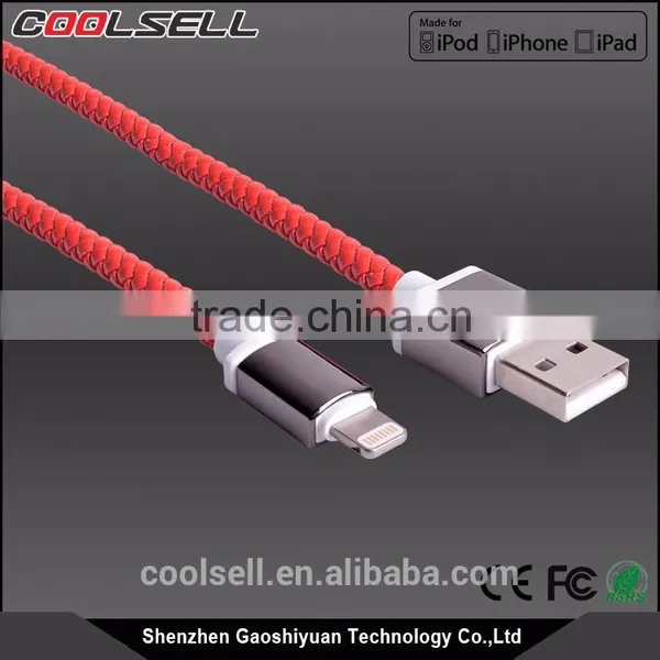 MFI Cable Supplier for Lightening Braided MFi Certified Reliable Charging Mfi Usb Data Cable photo-5