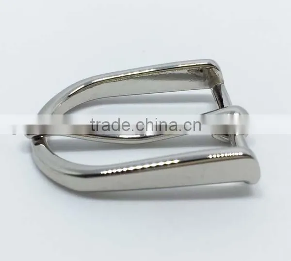 Customized 40mm Silver Plated Overalls Harness Metal Belt Buckle for Women Coat photo-6