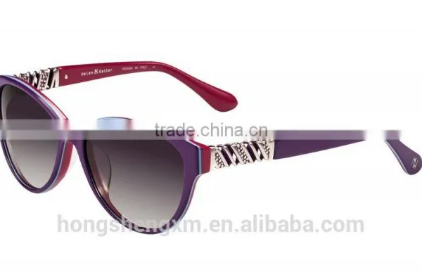 Fashion Acetate Sunglasses With Low Price Uv400 for Women photo-2