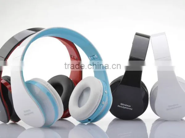New Arrival Wireless Bluetooth Headphone sd Card Wireless Bluetooth Stereo Headphone With Microphone Wholesale photo-2