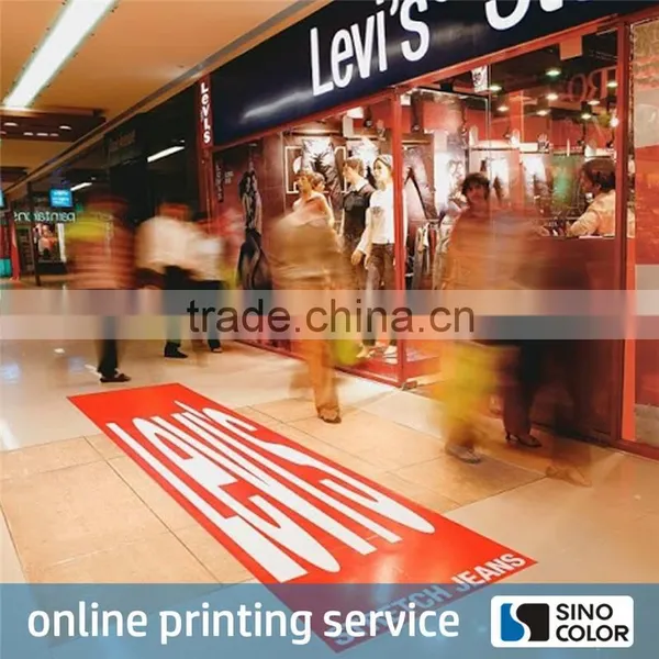 Custom Artwork PVC Film Sticker Floor Tiles