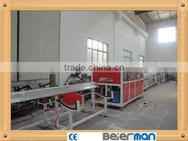 2016 Chinaplas 16-63mm Two Cavity PVC Pipe Production Line 55/120 photo-6