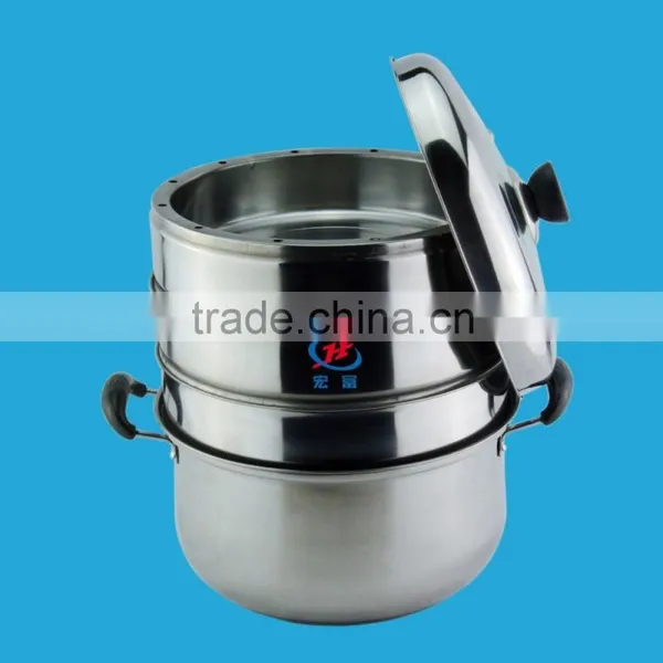 Kitchen Tools 4 Layers Stainless Steel Food Steamer photo-2