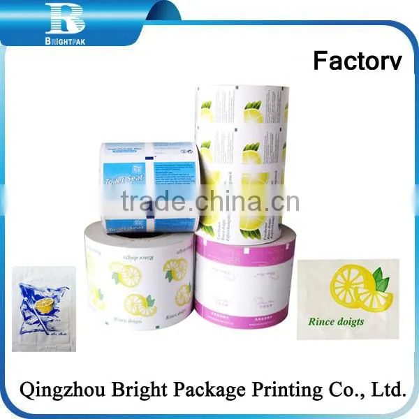 OEM 73gsm 103g Aluminum Foil Paper for Wrapping Medium Alcohol Prep Pad, Computer Cleaning Wet Wipes