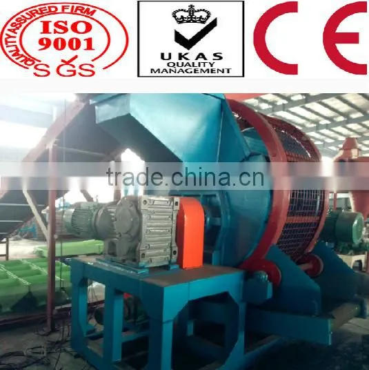 Best Quality Waste Tire Shredding Machine With Hard-alloy SKD-11 Knife