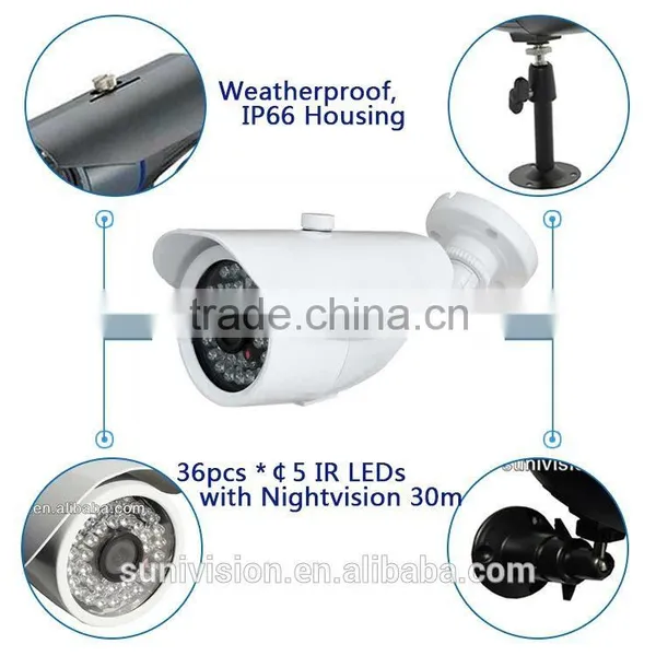 Hot Selling ! 5 Megpixel Waterproof Bullet HD IP Camera photo-2