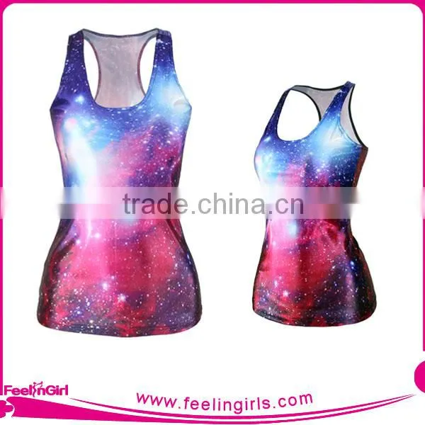 2016 Paypal No MOQ Yoga Tank Tops in Bulk for Girls photo-2