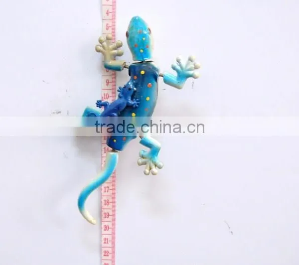 6 Inch Sweden Mother and Child Barcecelona Gecko Fridge Magnets With Single Pole, Plastic Magnetic Souvenir photo-6