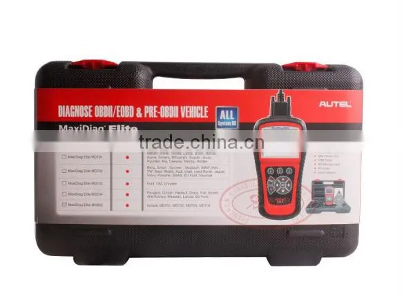100% Original Autel MaxiDiag Elite MD802 Scan Tool For All System+DS Model+Engine+Transmission+ABS Airbag+EPB+OIL Service Reset photo-5