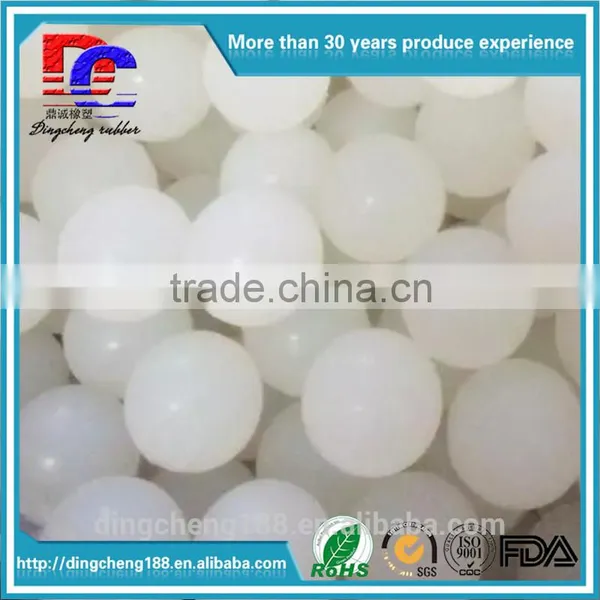 Professional White Industry Silion Rubber Ball