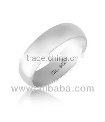 Band in 925 Sterling Silver
