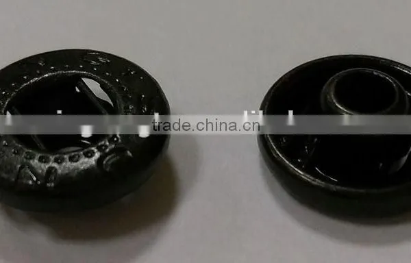 Leather Use Metal Spring Snap Button