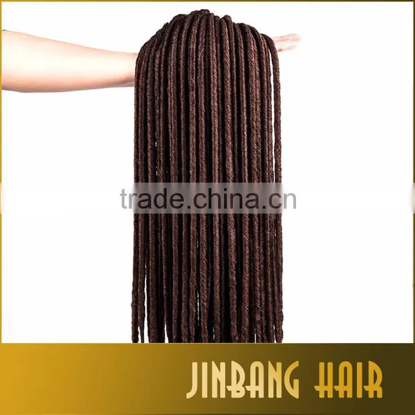 2016 New Products Fauxlocs 18inch Synthetic Hair Soft Crochet Twist Braid 2x Havana Mambo Fauxlocs Braid photo-3
