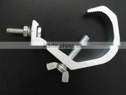 HC30 Aluminum Hook Pipe Clamp Stage Lighting Hanging Tube Clamp Light Stand Hook Lock