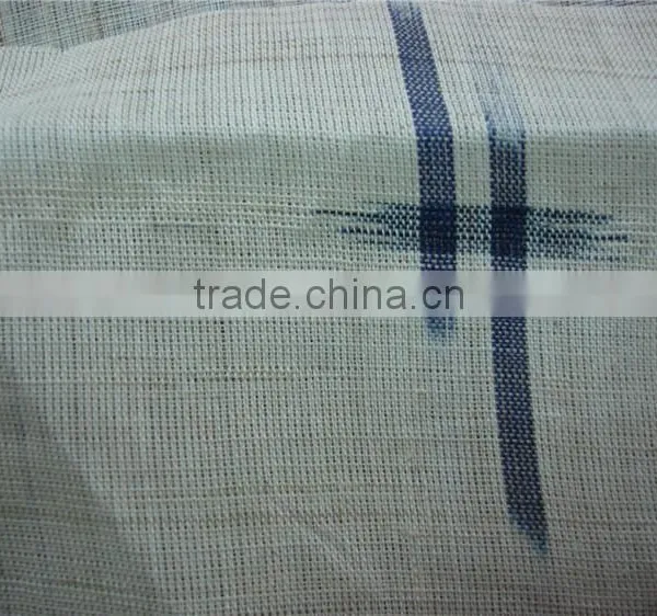 Eco-friendly Yarn Dyed Handmade Ramie Fabric photo-2