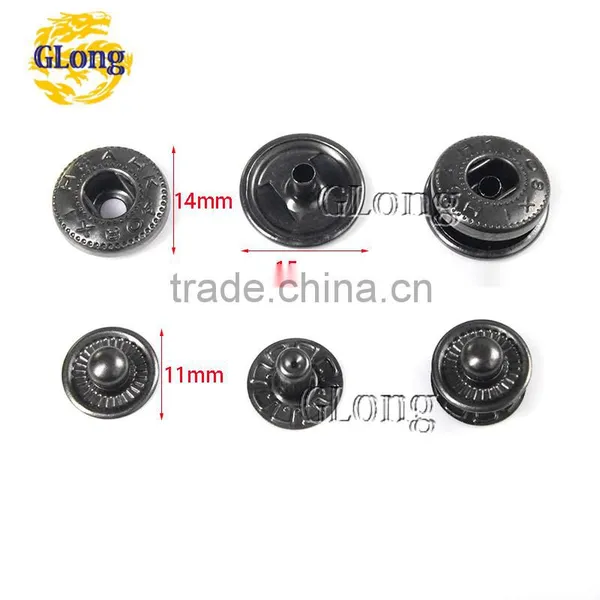 Metal Press Studs Sewing Button Snap Fasteners Sewing Leather Craft Clothes Bags #GZ153-15 photo-2