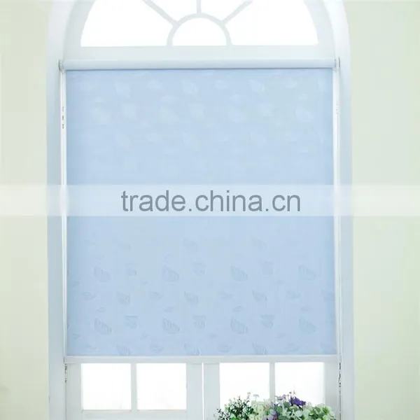 China Supplier Pvc Built-in Window Shutter With Leaves Pattern photo-2
